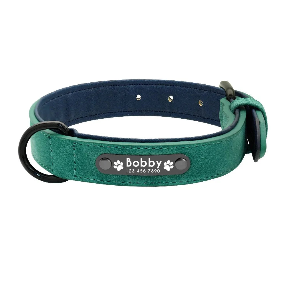 Collar Personalizado para Perros con Nombre y Teléfono 🐾